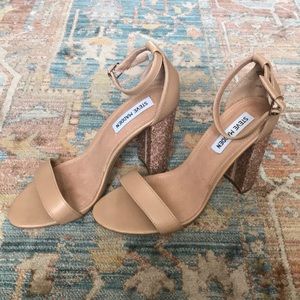 Steve Madden jeweled heels